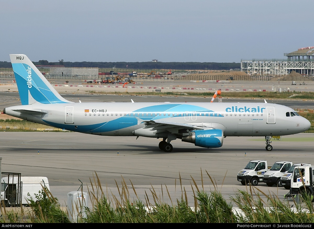 Aircraft Photo of EC-HQJ | Airbus A320-214 | Clickair | AirHistory.net #583530