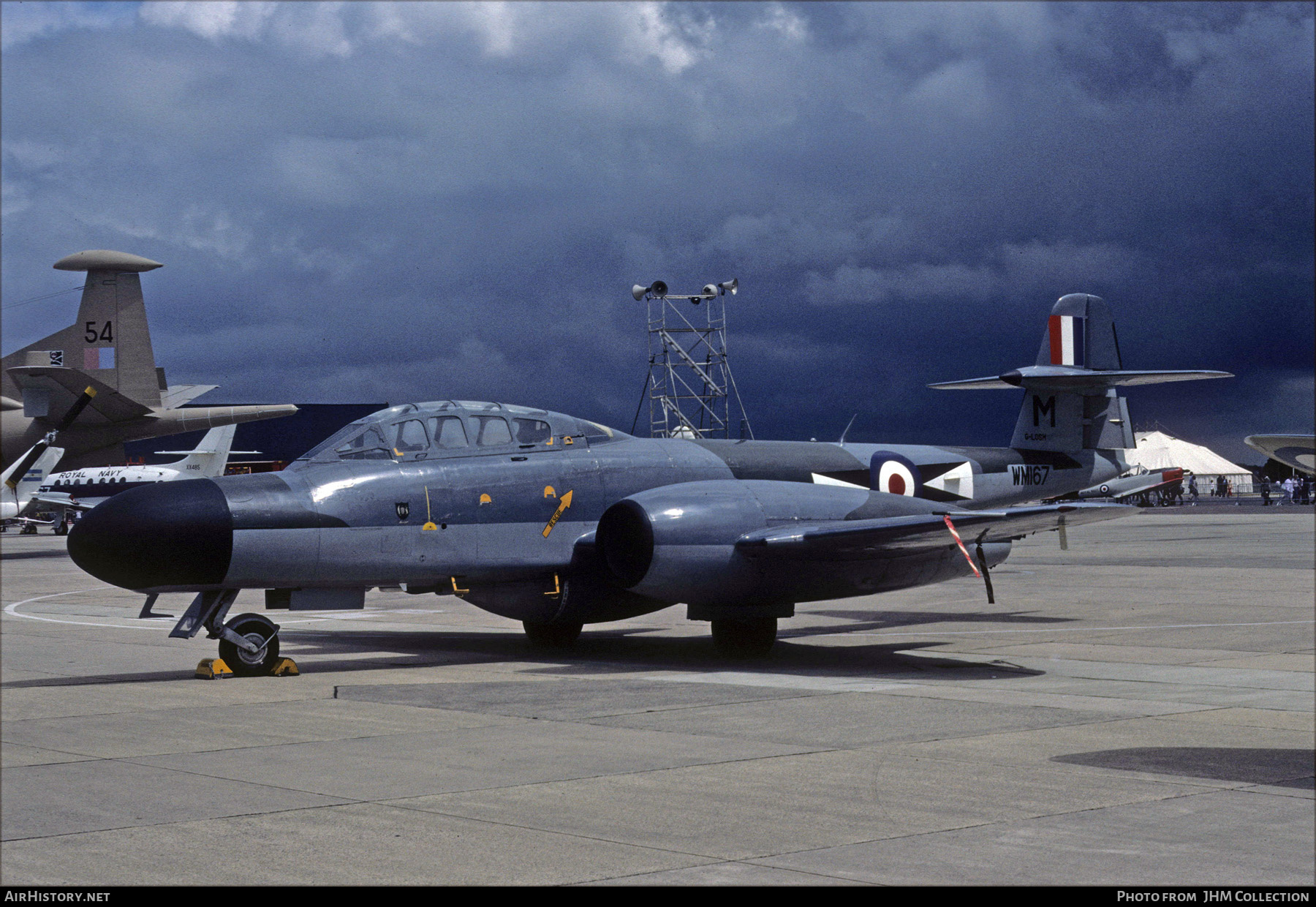 Aircraft Photo of G-LOSM / WM167 | Gloster Meteor NF11 | UK - Air Force | AirHistory.net #583539