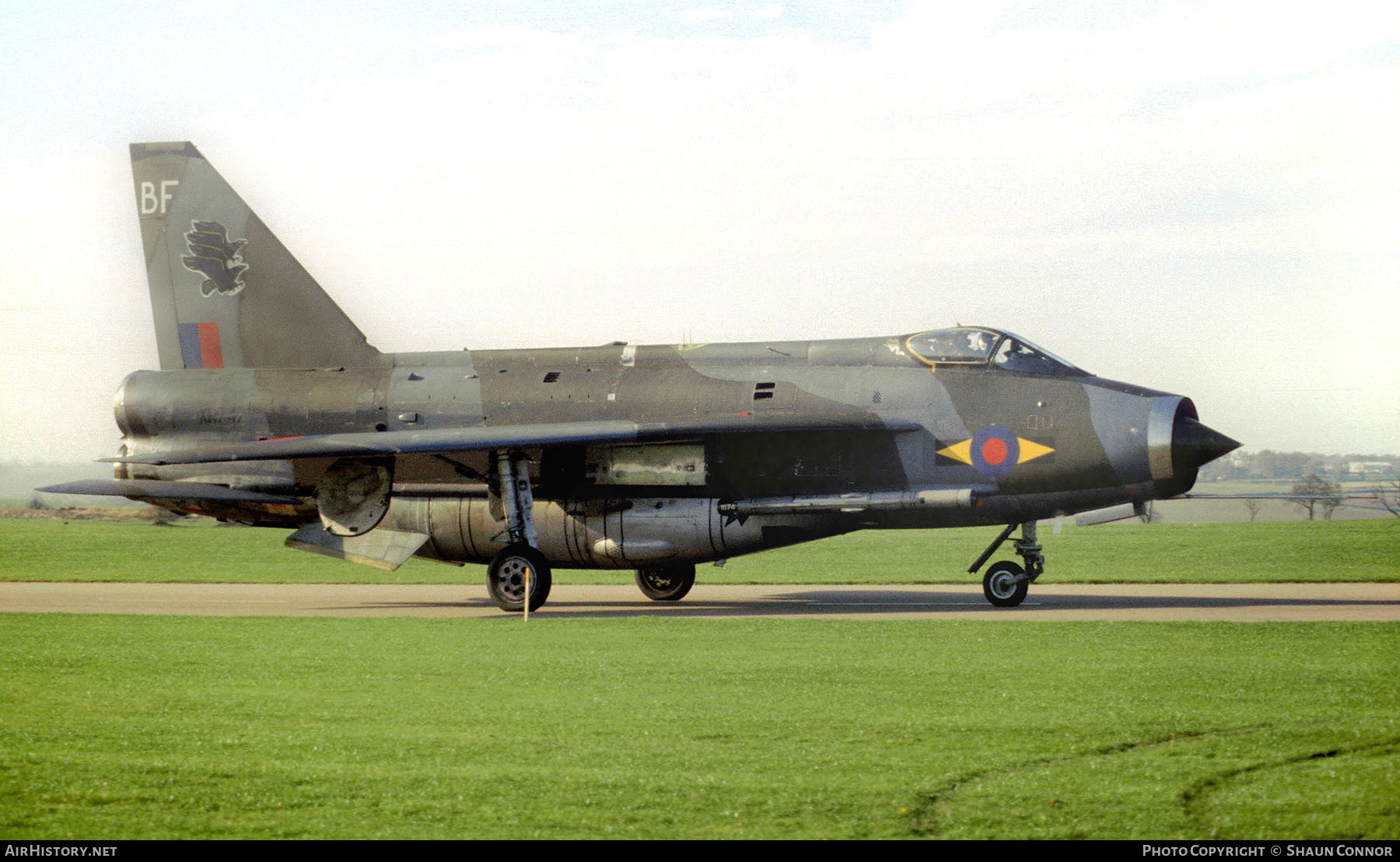 Aircraft Photo of XR747 | English Electric Lightning F6 | UK - Air Force | AirHistory.net #583542