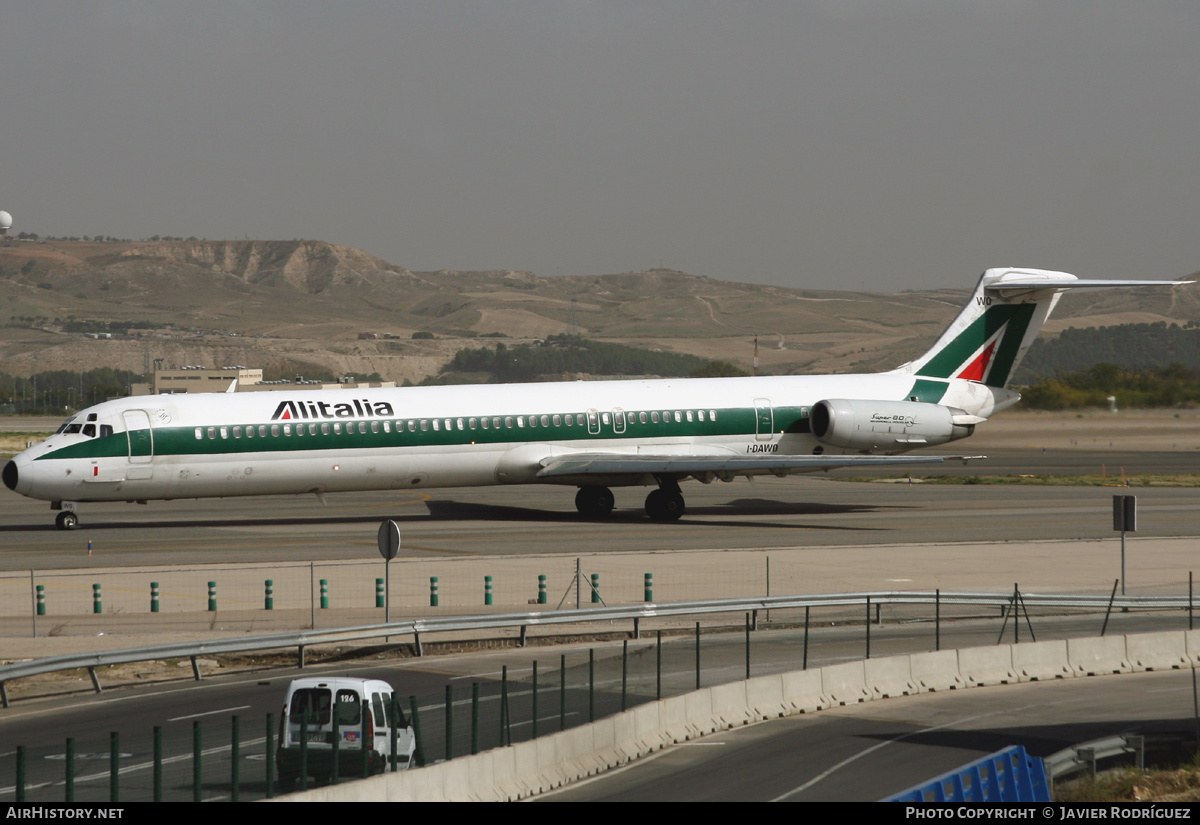 Aircraft Photo of I-DAWO | McDonnell Douglas MD-82 (DC-9-82) | Alitalia | AirHistory.net #583544