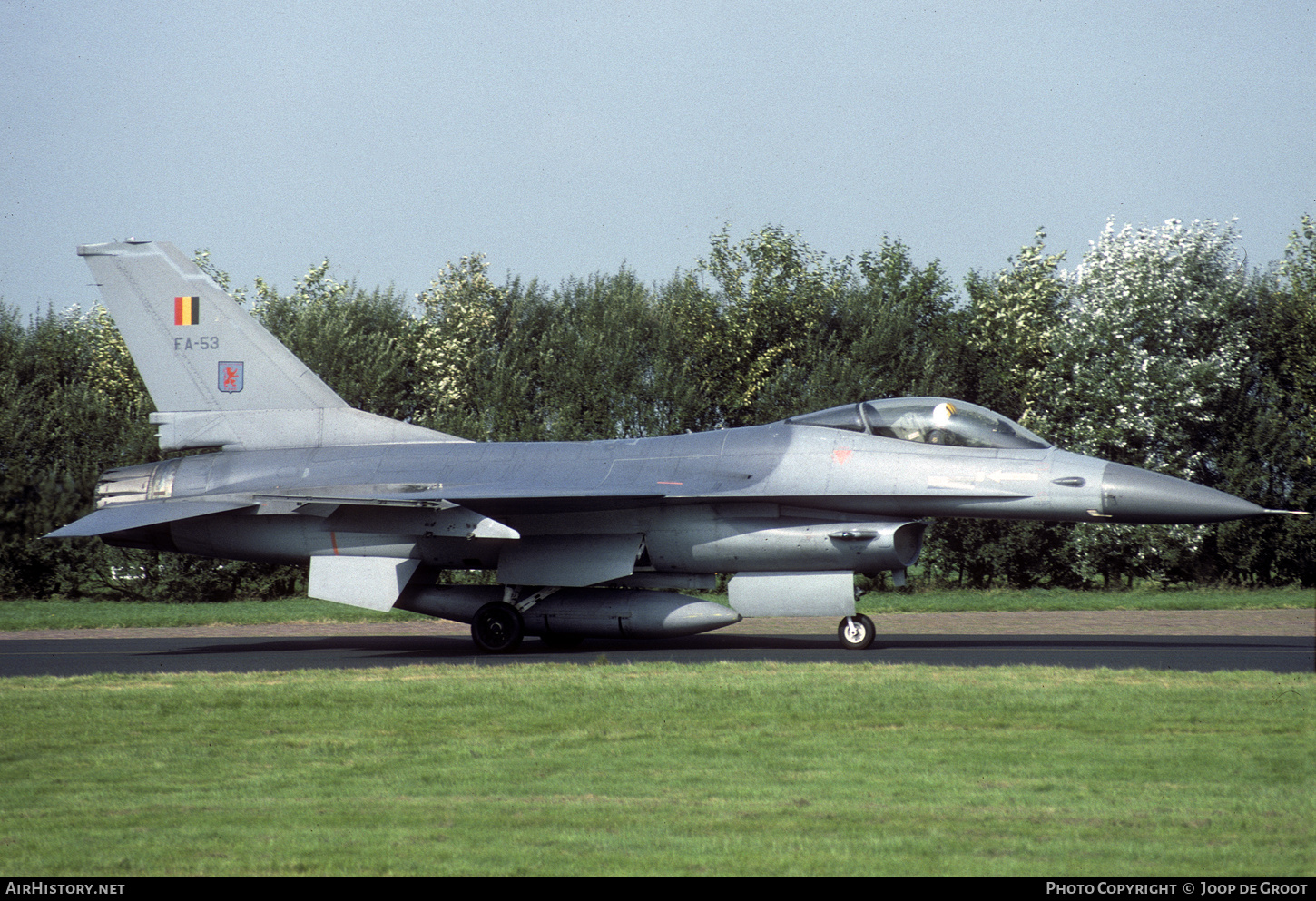 Aircraft Photo of FA53 | General Dynamics F-16A Fighting Falcon | Belgium - Air Force | AirHistory.net #583546