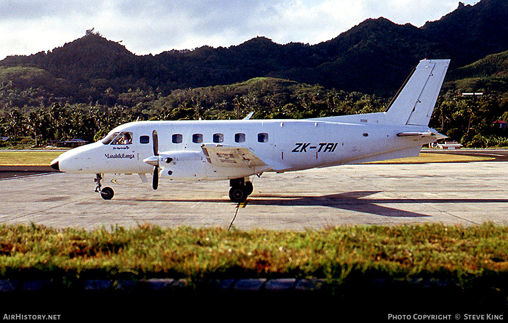 Aircraft Photo of ZK-TAI | Embraer EMB-110P1 Bandeirante | Air Rarotonga | AirHistory.net #583548