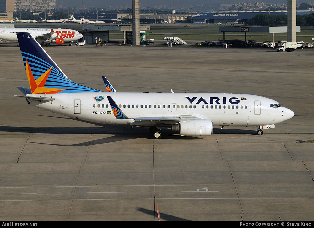 Aircraft Photo of PR-VBZ | Boeing 737-73A | Varig | AirHistory.net #583574