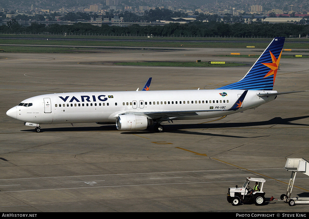 Aircraft Photo of PR-VBC | Boeing 737-8AS | Varig | AirHistory.net #583576