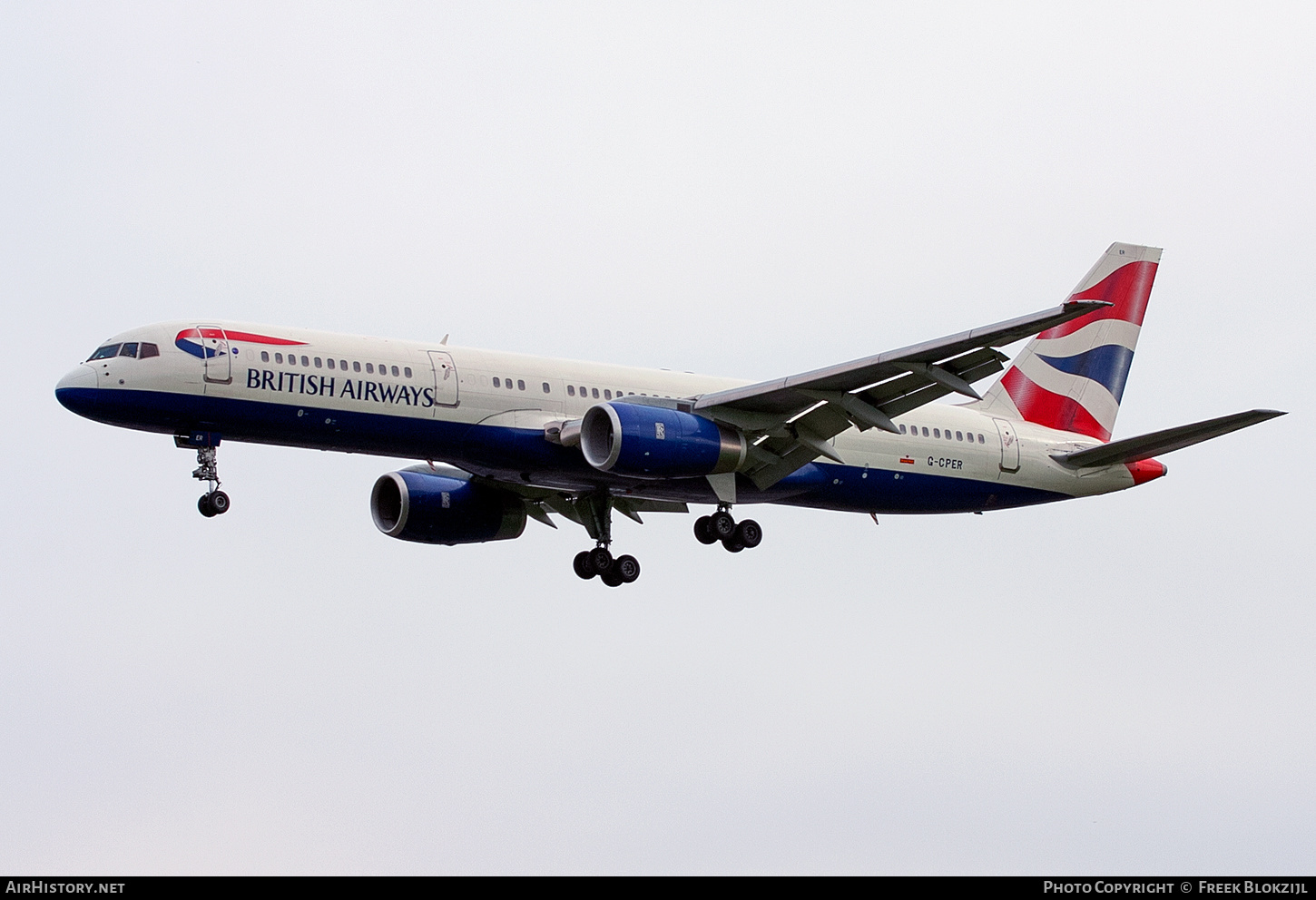 Aircraft Photo of G-CPER | Boeing 757-236 | British Airways | AirHistory.net #583583