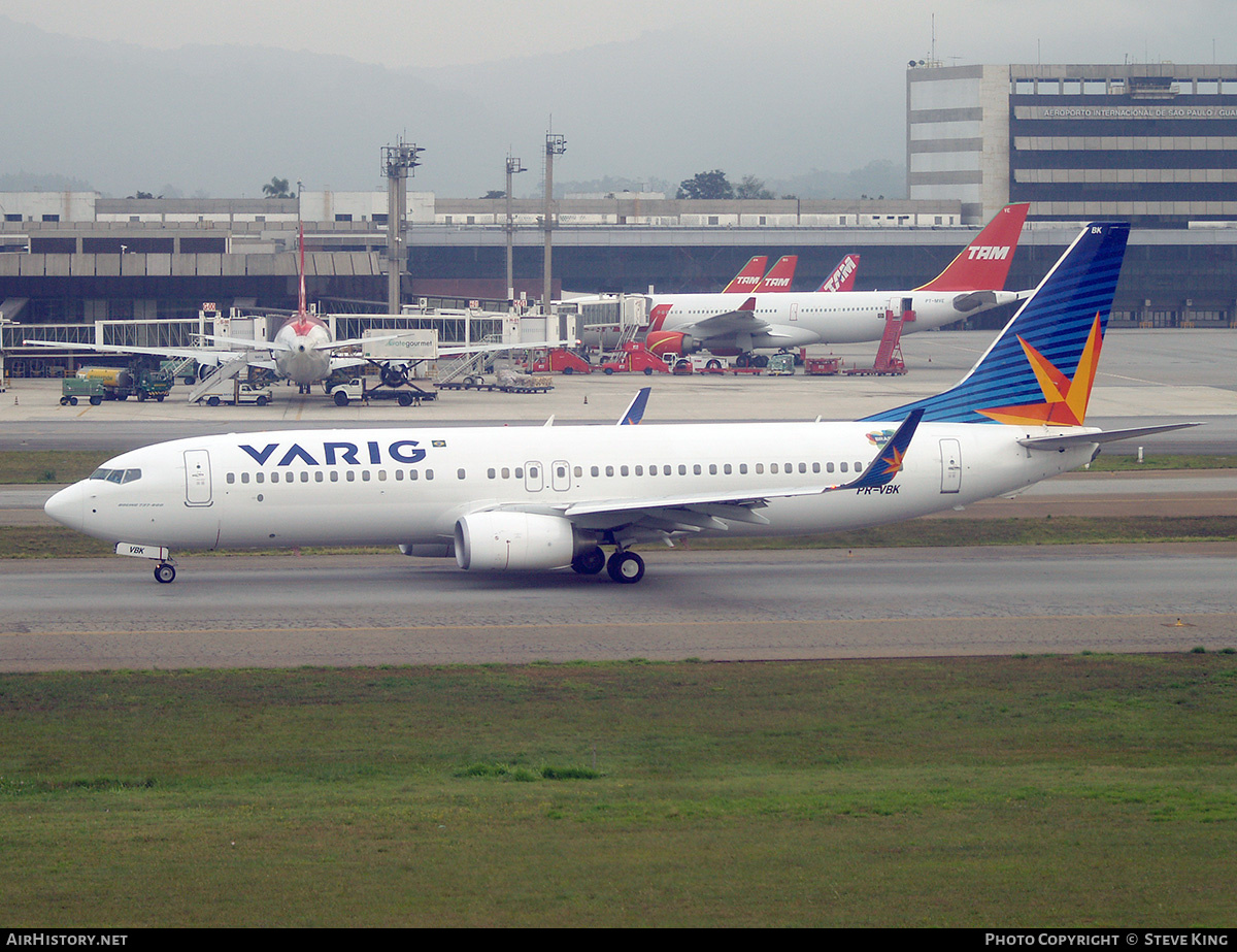 Aircraft Photo of PR-VBK | Boeing 737-8EH | Varig | AirHistory.net #583589