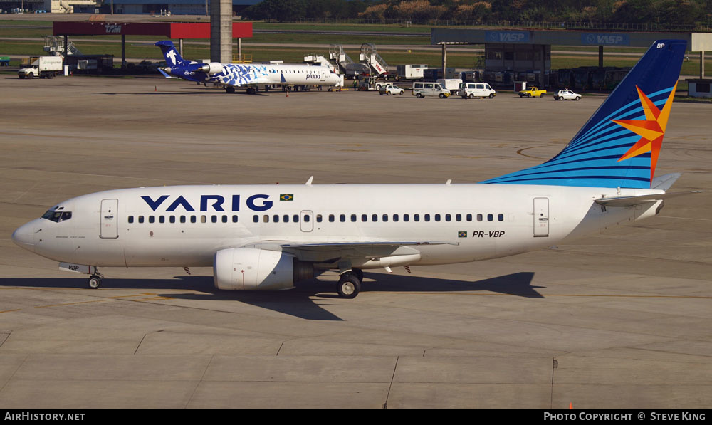 Aircraft Photo of PR-VBP | Boeing 737-7EA | Varig | AirHistory.net #583594