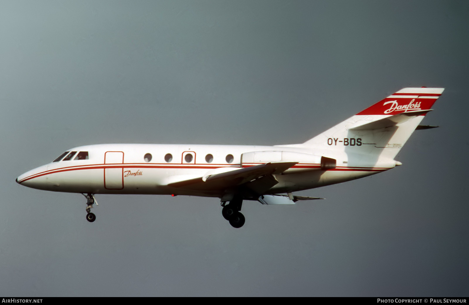 Aircraft Photo of OY-BDS | Dassault Falcon 20 | Danfoss | AirHistory.net #583607