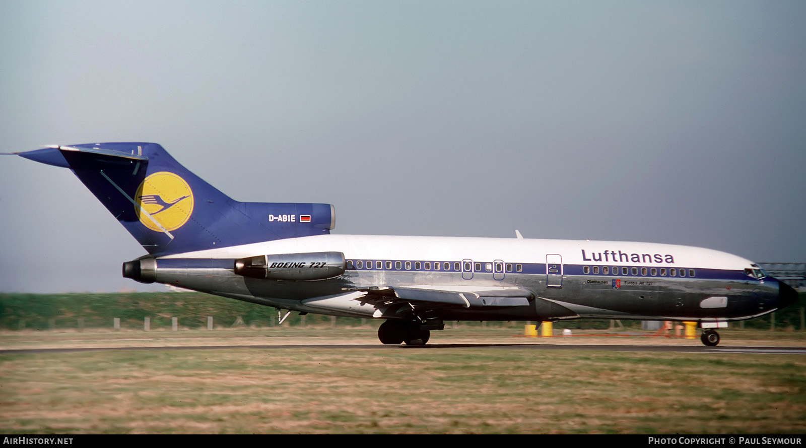 Aircraft Photo of D-ABIE | Boeing 727-30C | Lufthansa | AirHistory.net #583638