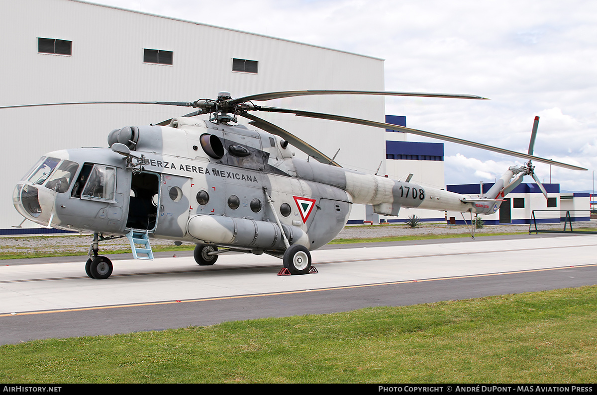 Aircraft Photo of 1708 | Mil Mi-17 MTV-1 Hip | Mexico - Air Force | AirHistory.net #583662