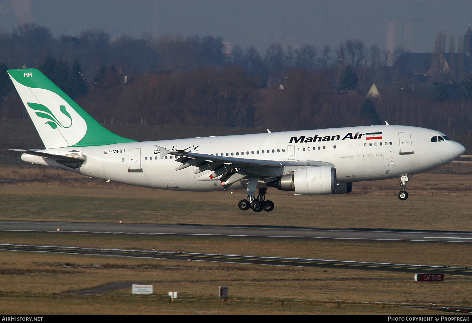 Aircraft Photo of EP-MHH | Airbus A310-304 | Mahan Air | AirHistory.net #583677