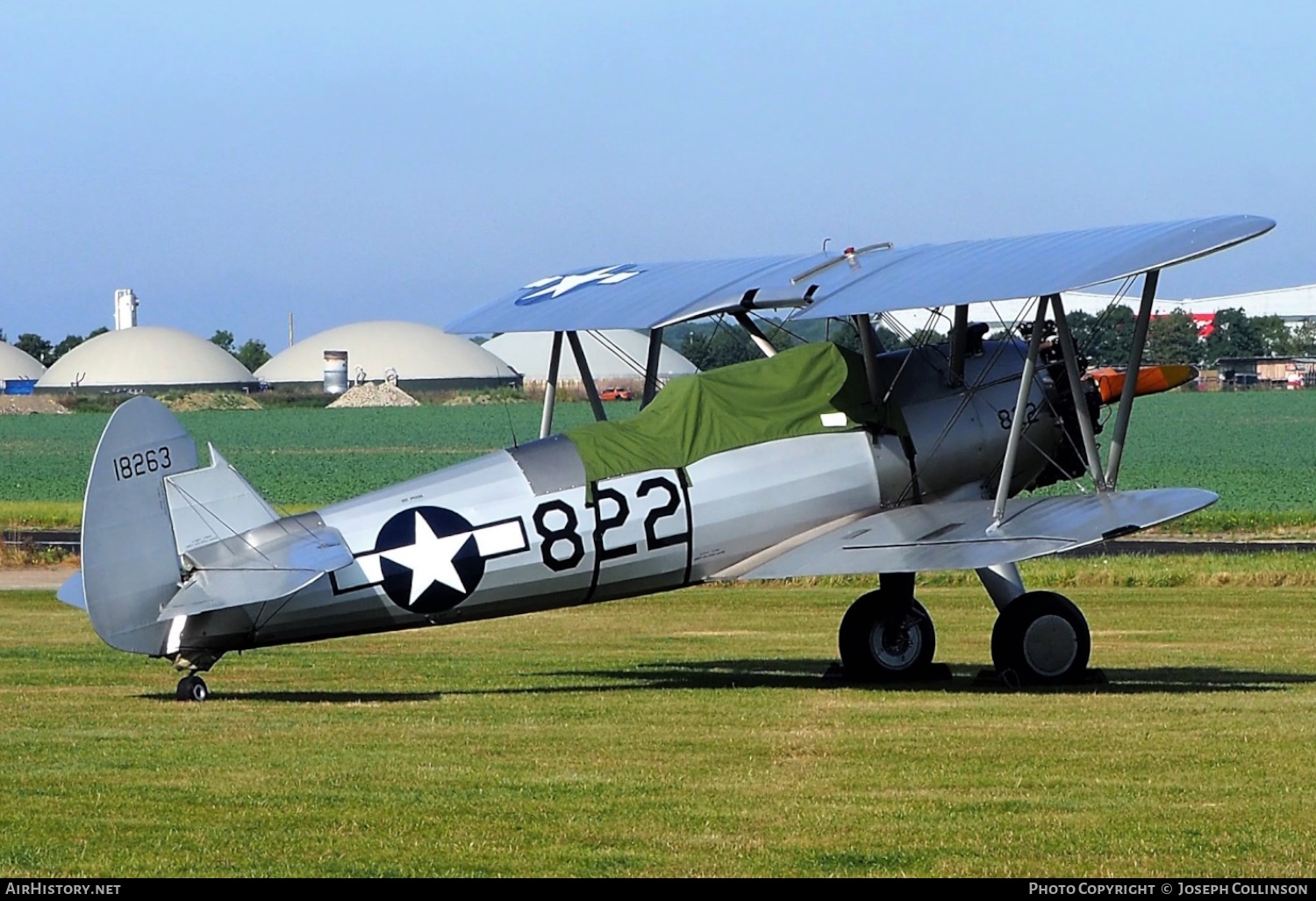 Aircraft Photo of N38940 / 18263 | Boeing PT-17 Kaydet (A75N1) | USA - Air Force | AirHistory.net #583682