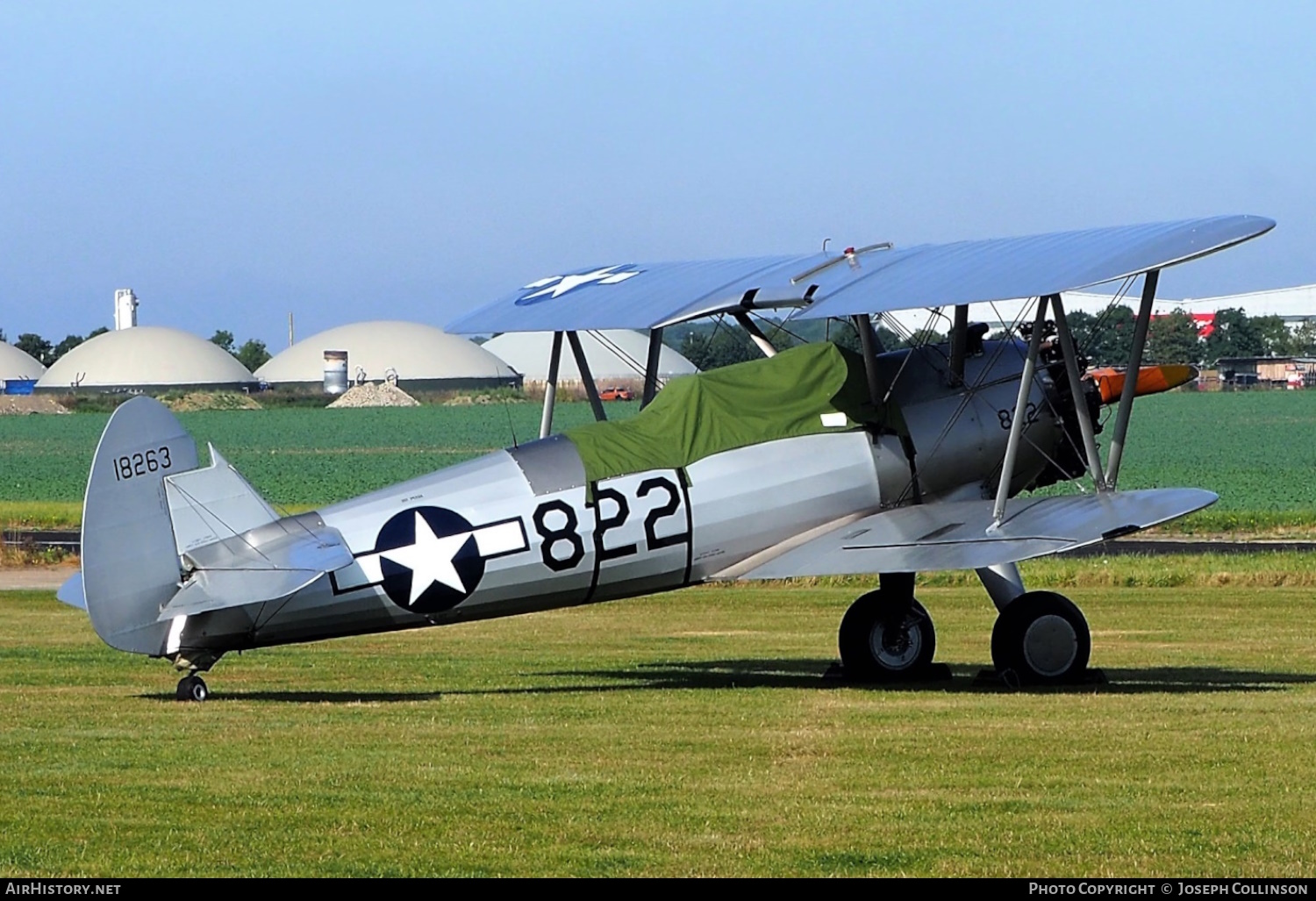 Aircraft Photo of N38940 / 18263 | Boeing PT-17 Kaydet (A75N1) | USA - Air Force | AirHistory.net #583682
