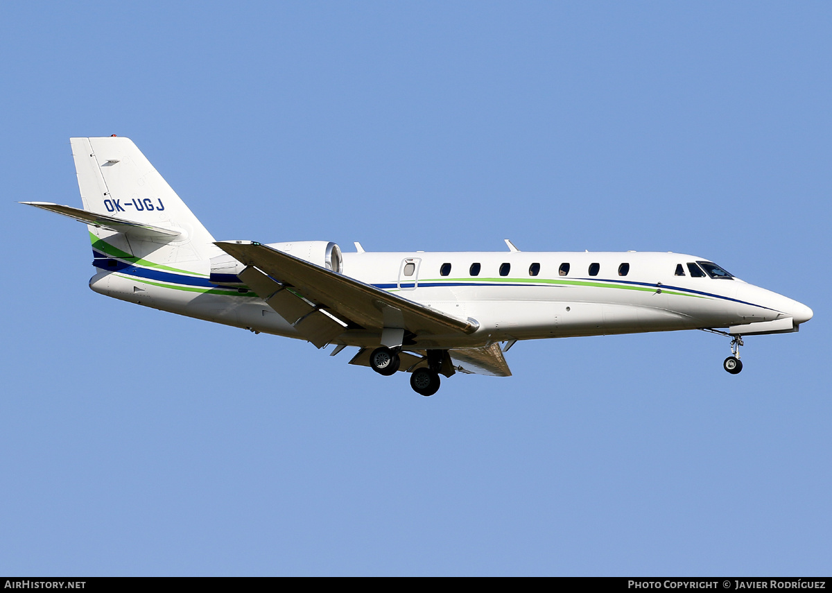 Aircraft Photo of OK-UGJ | Cessna 680 Citation Sovereign | Smartwings | AirHistory.net #583686