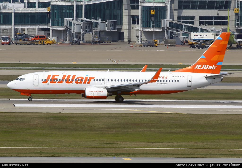 Aircraft Photo of HL8087 | Boeing 737-8AS | Jeju Air | AirHistory.net #583698