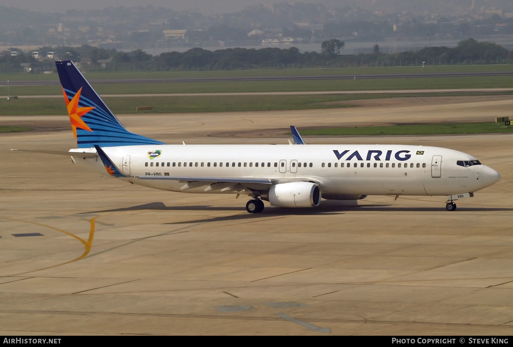 Aircraft Photo of PR-VBG | Boeing 737-8EH | Varig | AirHistory.net #583703