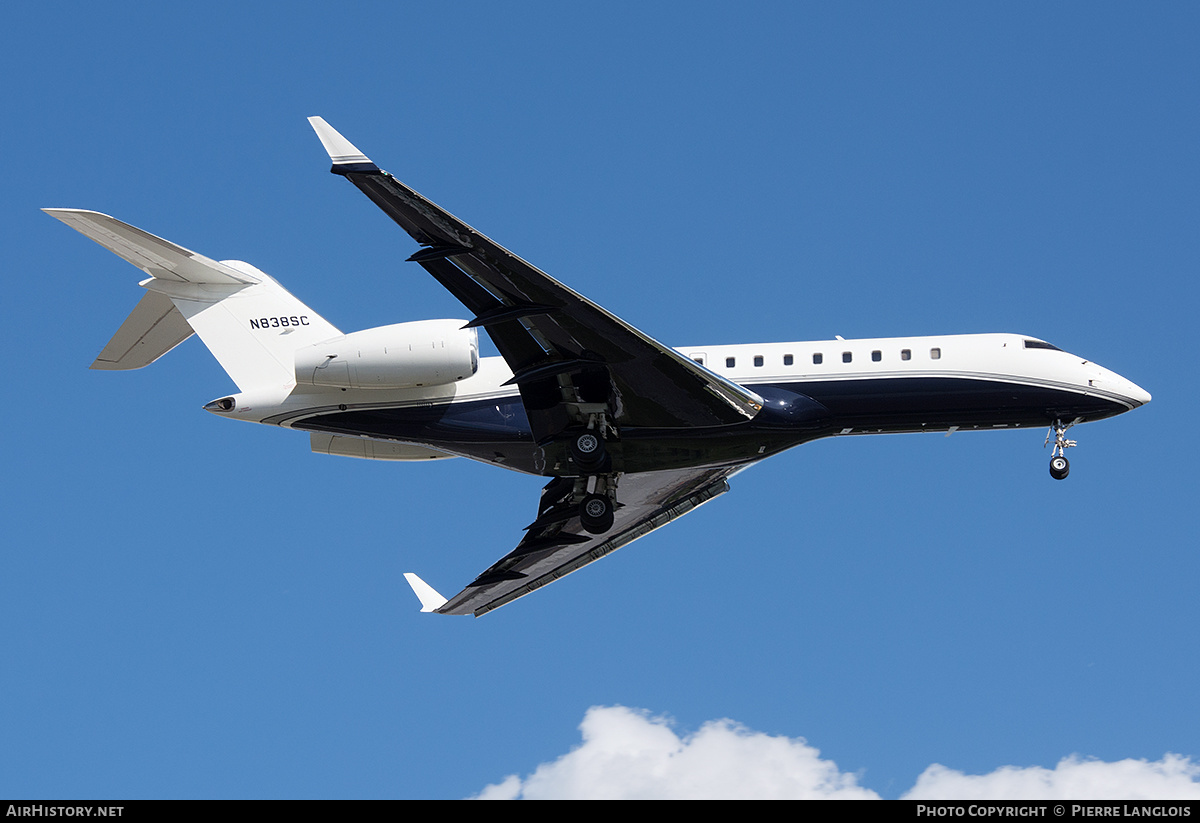 Aircraft Photo of N838SC | Bombardier Global Express (BD-700-1A10) | AirHistory.net #583705