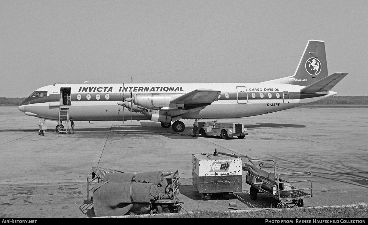 Aircraft Photo of G-AZRE | Vickers 952 Vanguard | Invicta International Airlines | AirHistory.net #583713