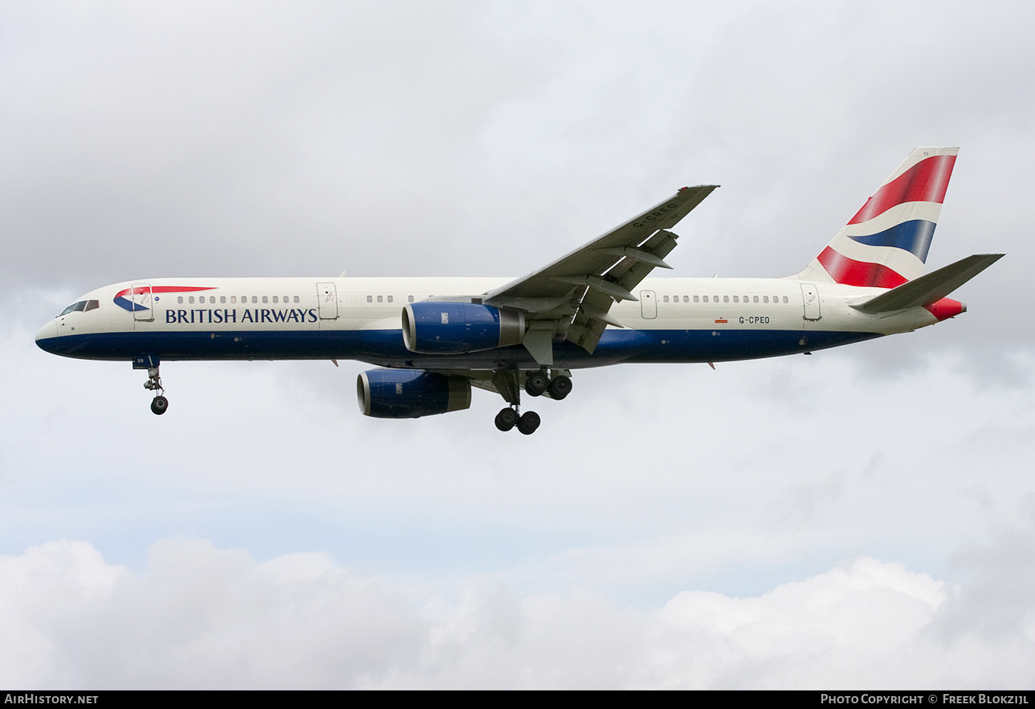 Aircraft Photo of G-CPEO | Boeing 757-236 | British Airways | AirHistory.net #583717