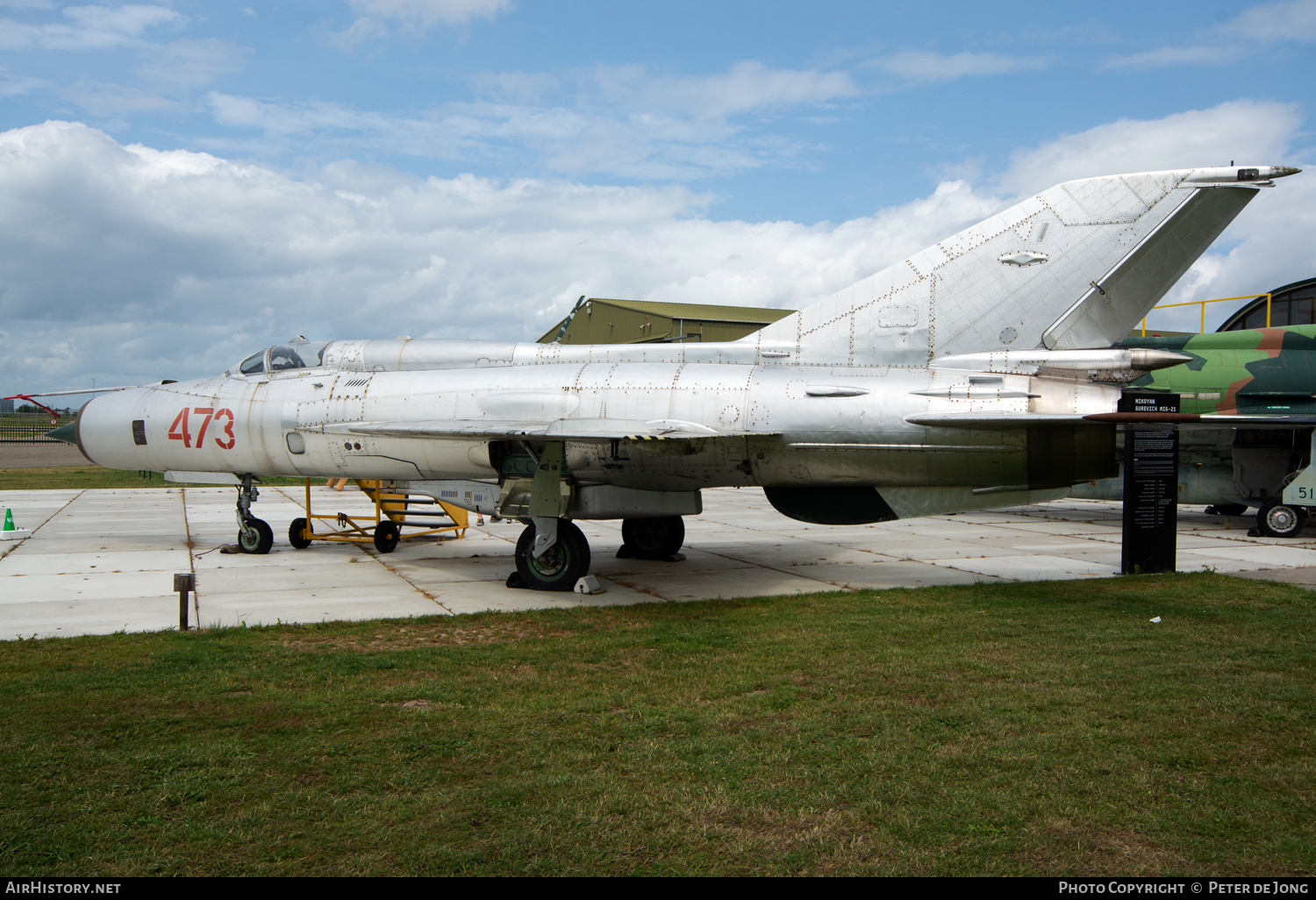 Aircraft Photo of 473 | Mikoyan-Gurevich MiG-21SPS-K | East Germany - Air Force | AirHistory.net #583721