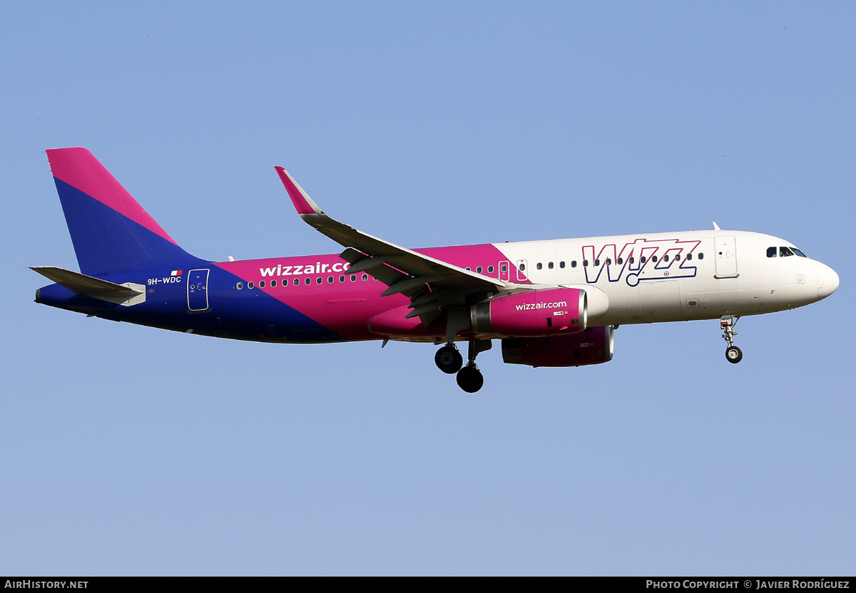 Aircraft Photo of 9H-WDC | Airbus A320-232 | Wizz Air | AirHistory.net #583727