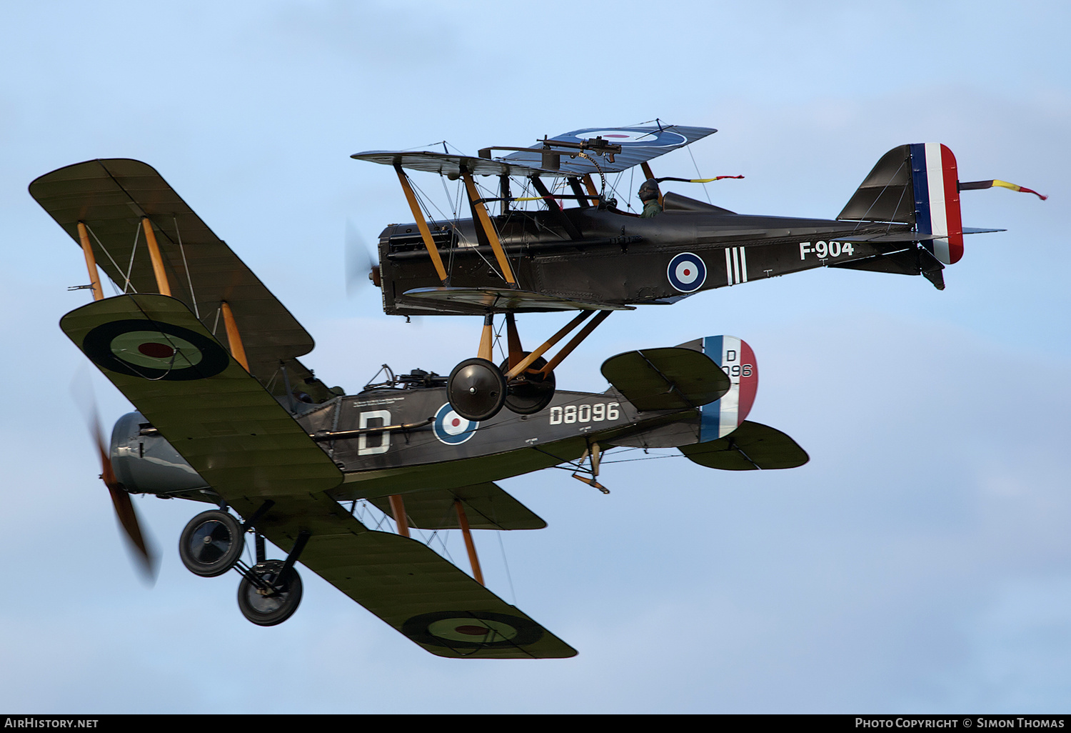 Aircraft Photo of G-EBIA / F904 | Royal Aircraft Factory SE-5A | UK - Air Force | AirHistory.net #583736