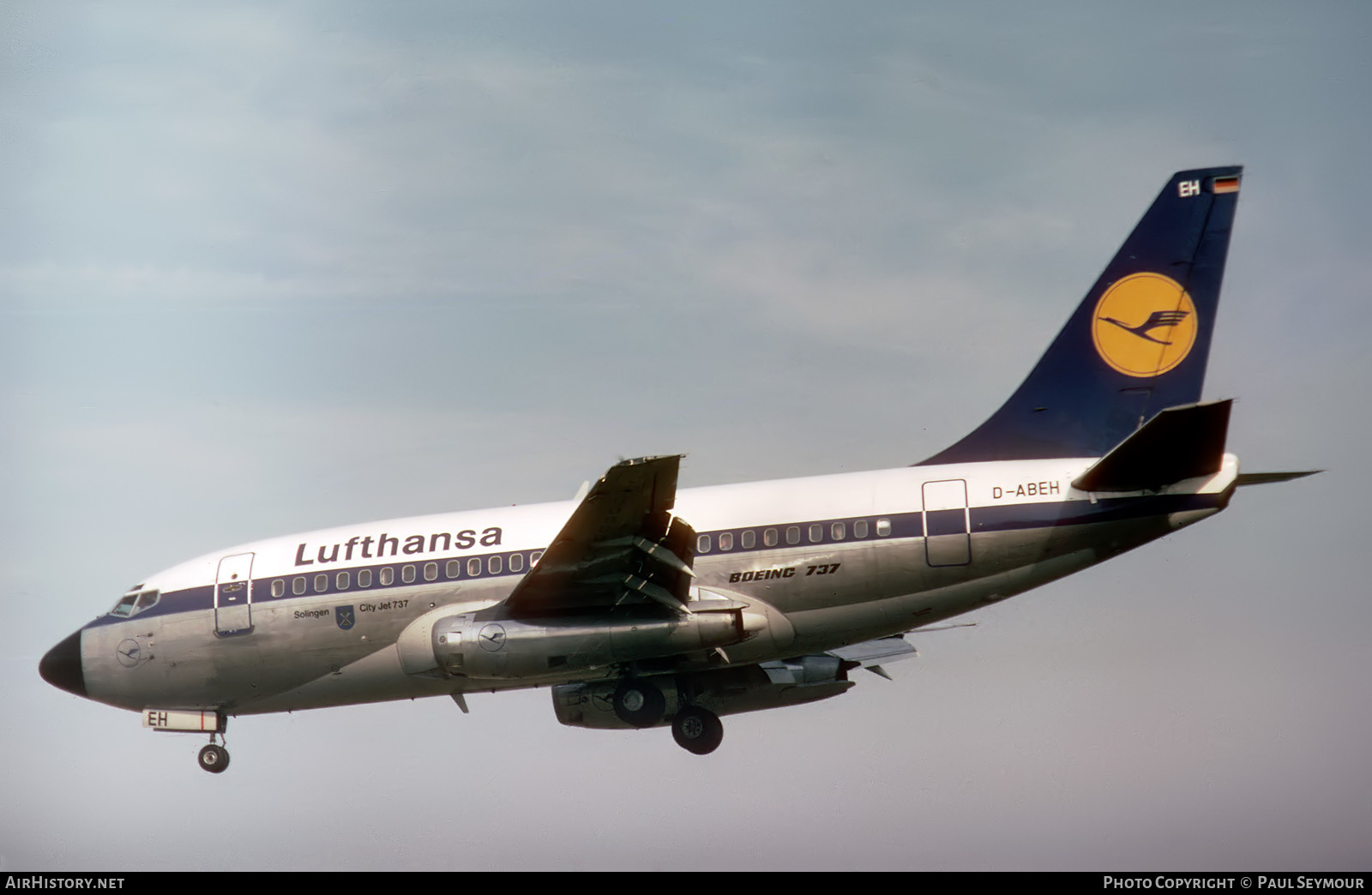 Aircraft Photo of D-ABEH | Boeing 737-130 | Lufthansa | AirHistory.net #583739