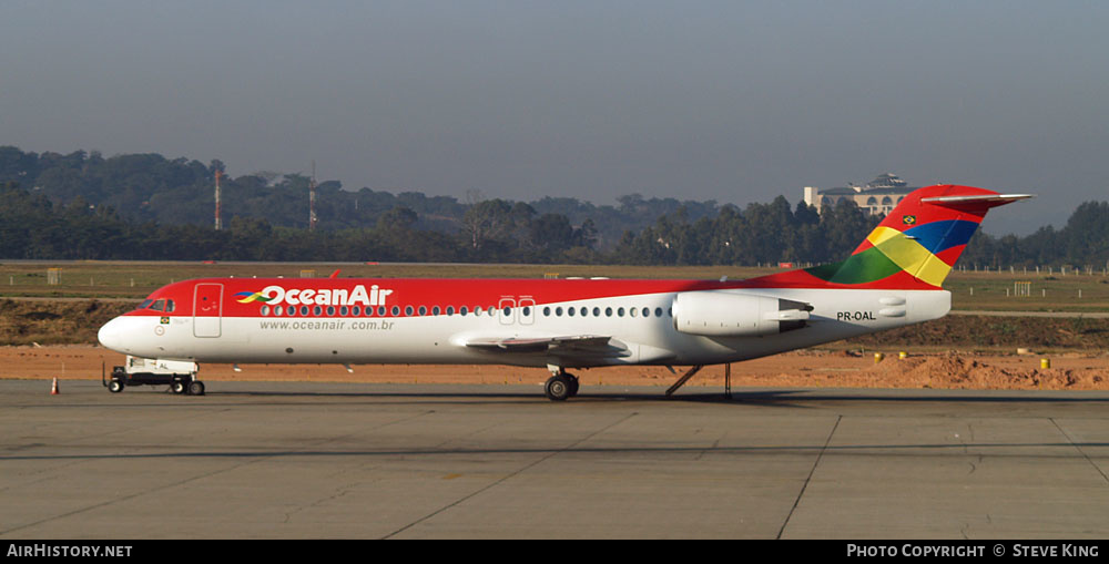 Aircraft Photo of PR-OAL | Fokker 100 (F28-0100) | OceanAir Linhas Aéreas | AirHistory.net #583740