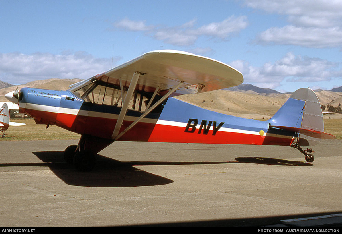 Aircraft Photo of ZK-BNY / BNY | Piper PA-18A-150 Super Cub | AirHistory.net #583759