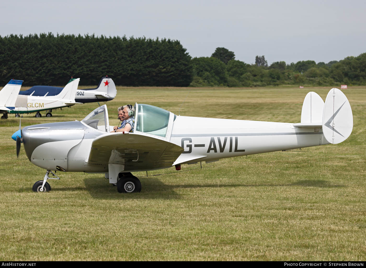 Aircraft Photo of G-AVIL | Alon A-2 Aircoupe | AirHistory.net #583784