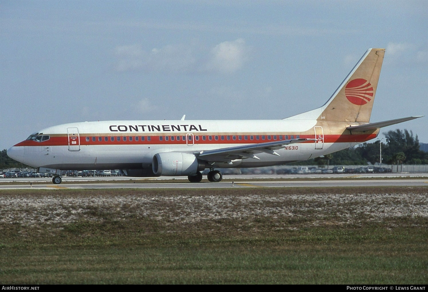Aircraft Photo of N16310 | Boeing 737-3T0 | Continental Airlines | AirHistory.net #583789