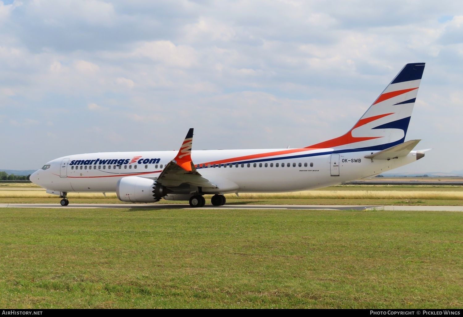 Aircraft Photo of OK-SWB | Boeing 737-8 Max 8 | Smartwings | AirHistory.net #583795