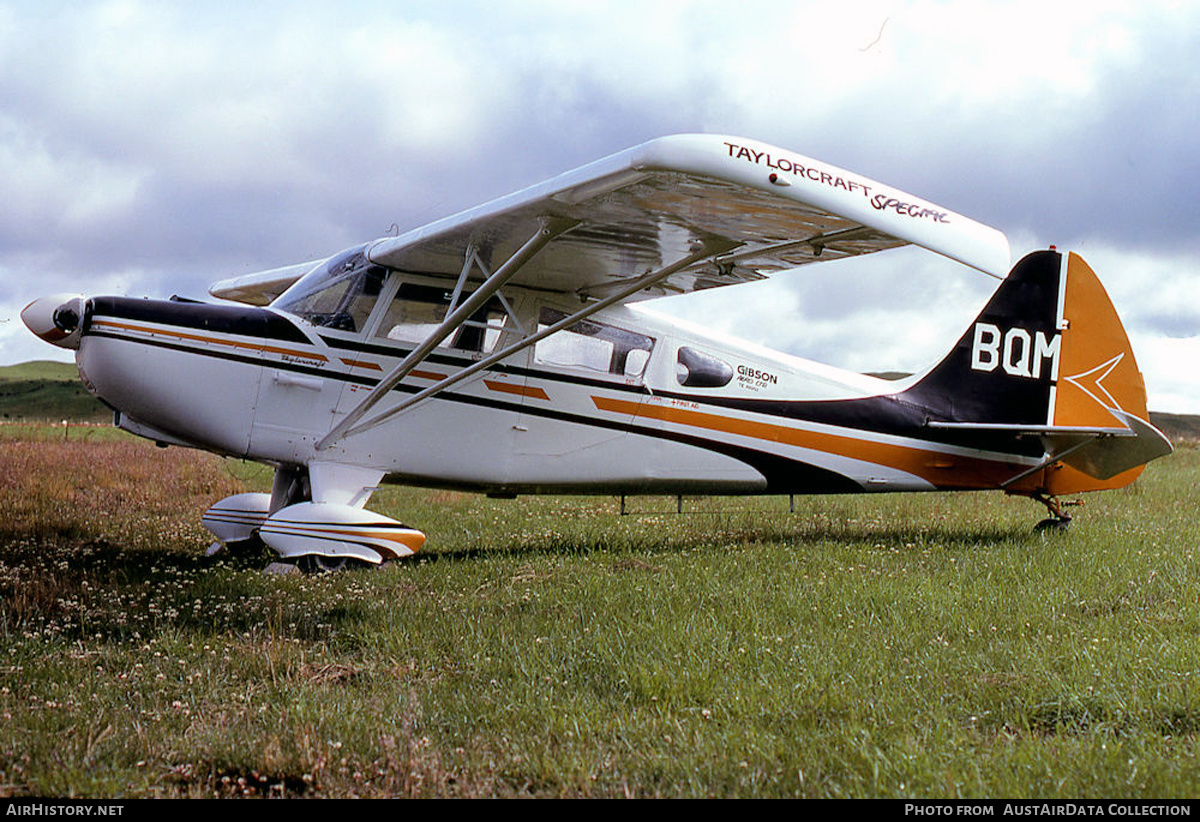 Aircraft Photo of ZK-BQM / BQM | Taylorcraft 20 Ranchwagon | Gibson Aero | AirHistory.net #583797