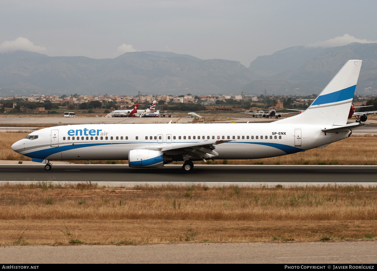 Aircraft Photo of SP-ENX | Boeing 737-8Q8 | Enter Air | AirHistory.net #583804