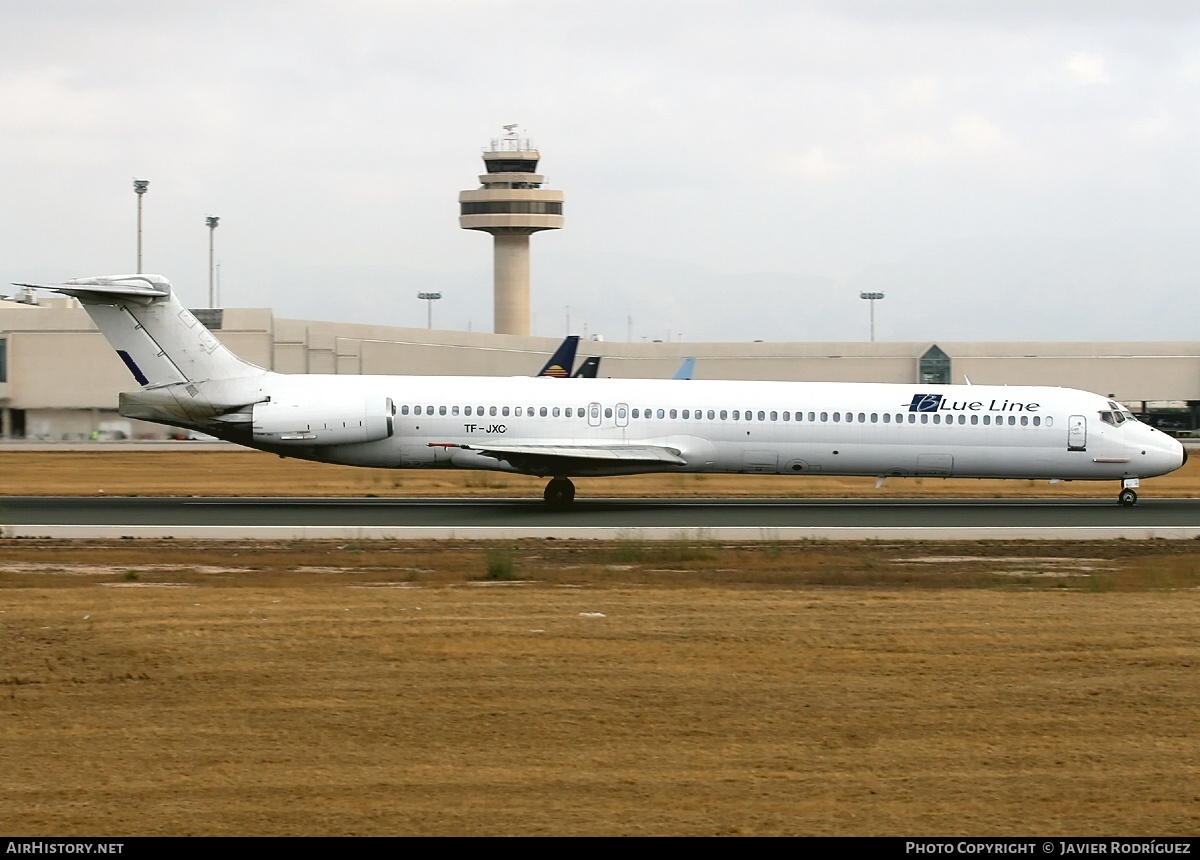Aircraft Photo of TF-JXC | McDonnell Douglas MD-83 (DC-9-83) | Blue Line | AirHistory.net #583805