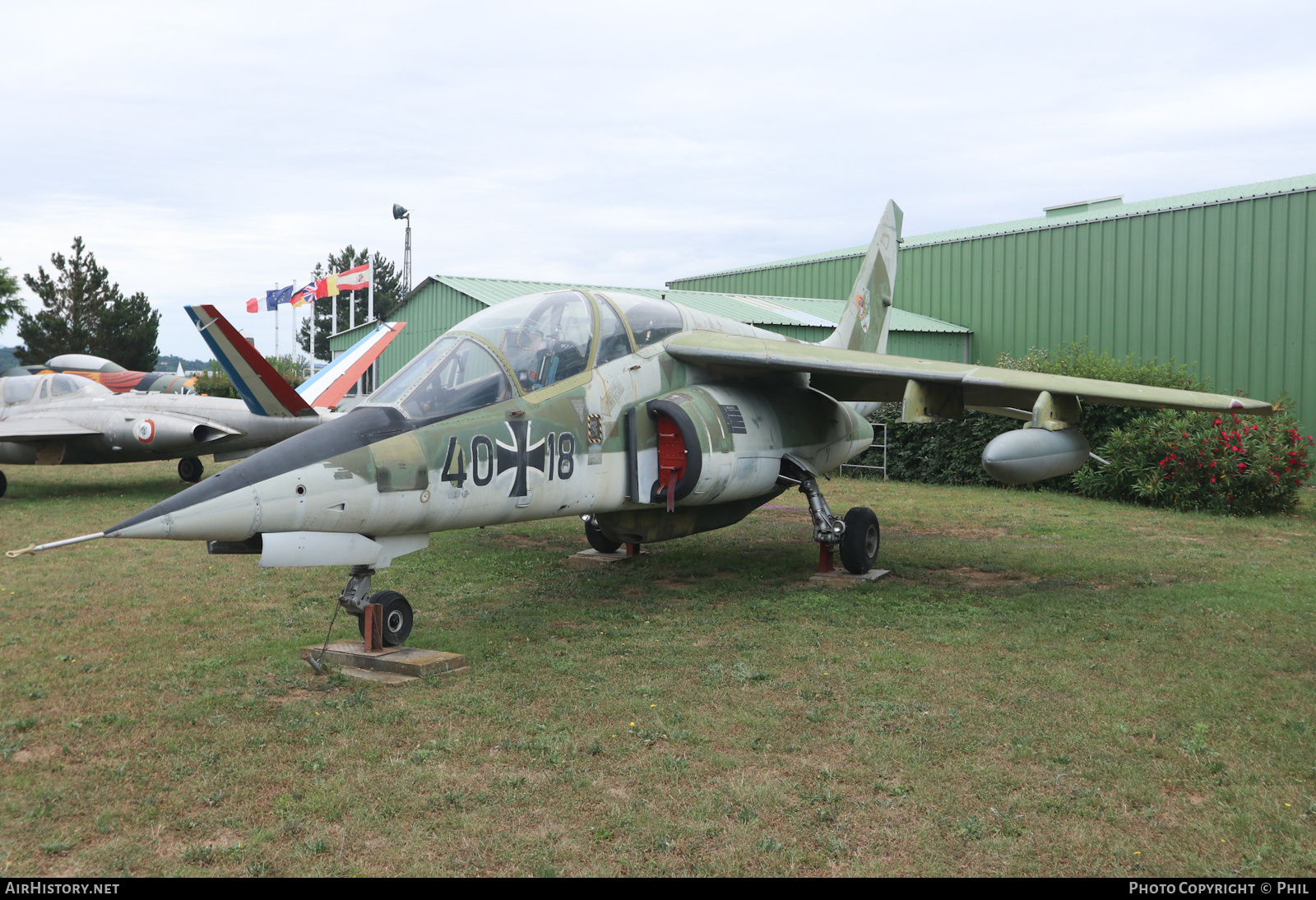 Aircraft Photo of 4018 | Dassault-Dornier Alpha Jet A | Germany - Air Force | AirHistory.net #583823