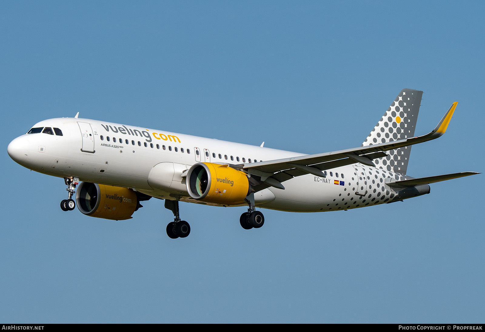 Aircraft Photo of EC-NAY | Airbus A320-271N | Vueling Airlines | AirHistory.net #583826