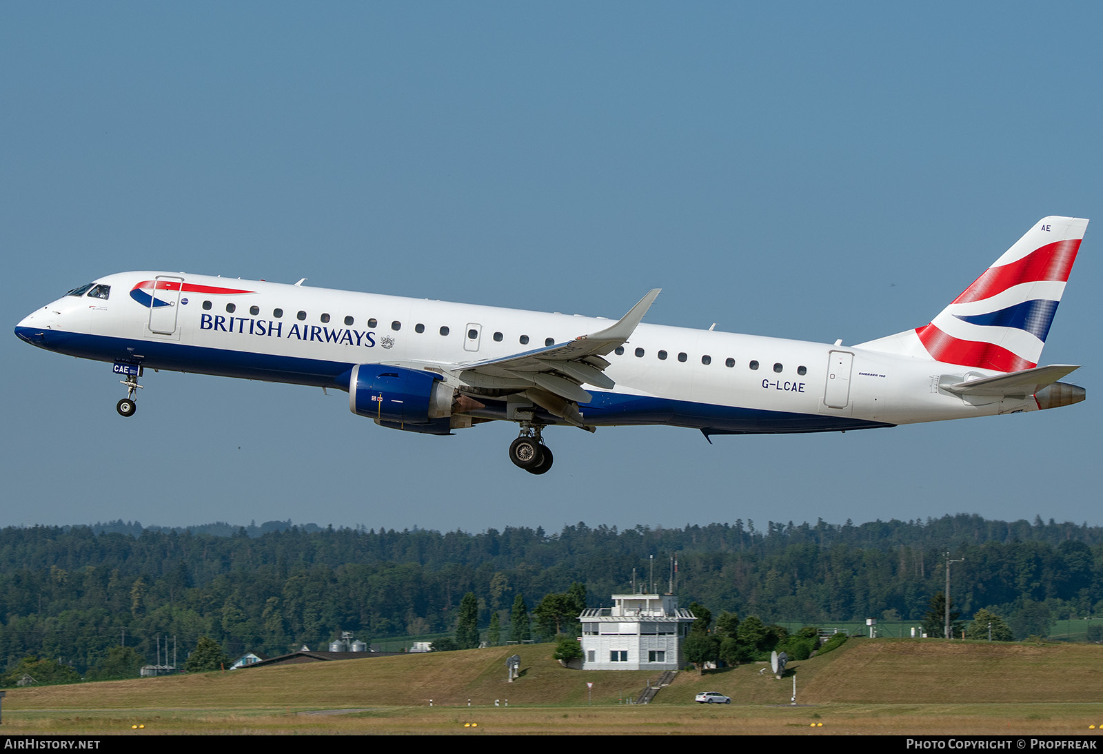 Aircraft Photo of G-LCAE | Embraer 190SR (ERJ-190-100SR) | British Airways | AirHistory.net #583828