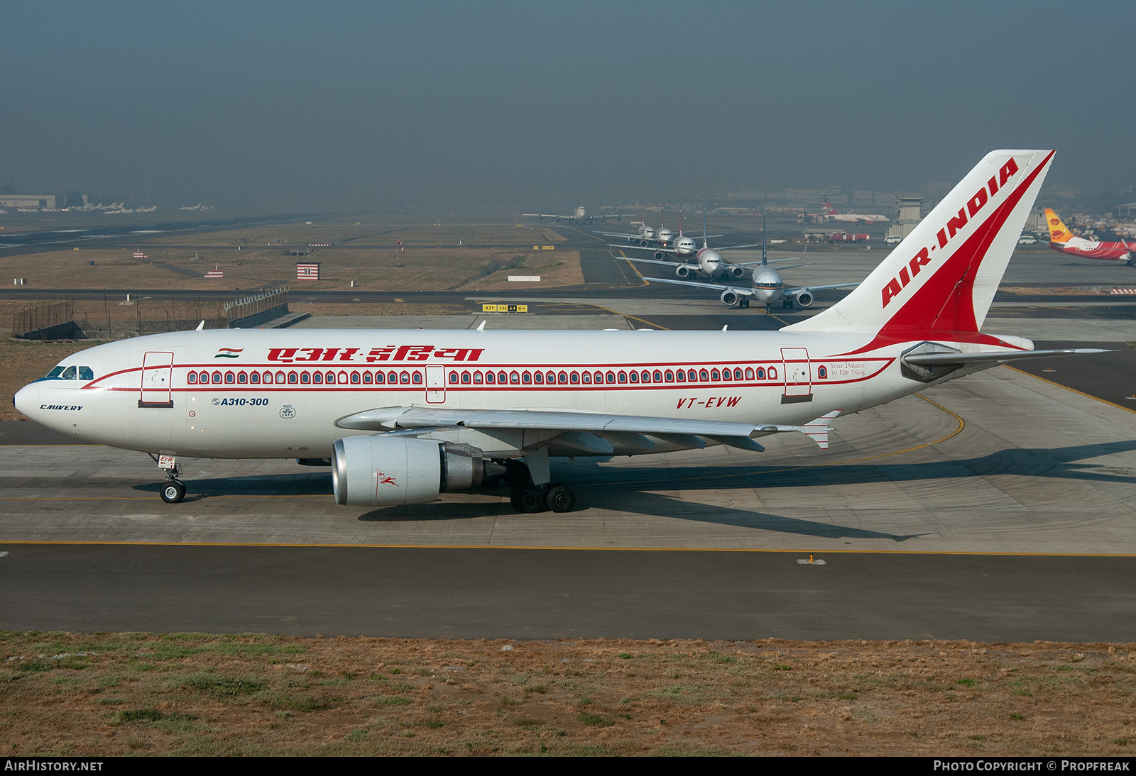 Aircraft Photo of VT-EVW | Airbus A310-304 | Air India | AirHistory.net #583844