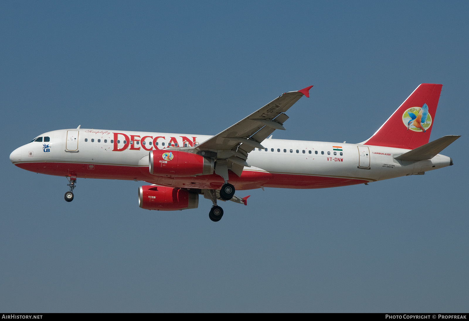 Aircraft Photo of VT-DNW | Airbus A320-232 | Simplifly Deccan | AirHistory.net #583845