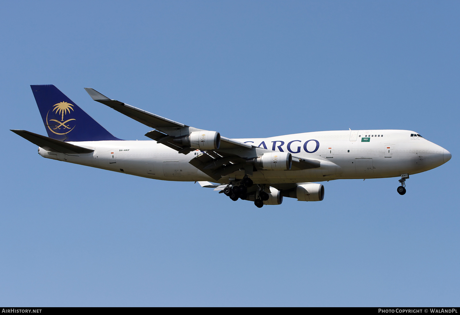 Aircraft Photo of 9H-AKF | Boeing 747-45E(BDSF) | Saudi Arabian Airlines Cargo | AirHistory.net #583853