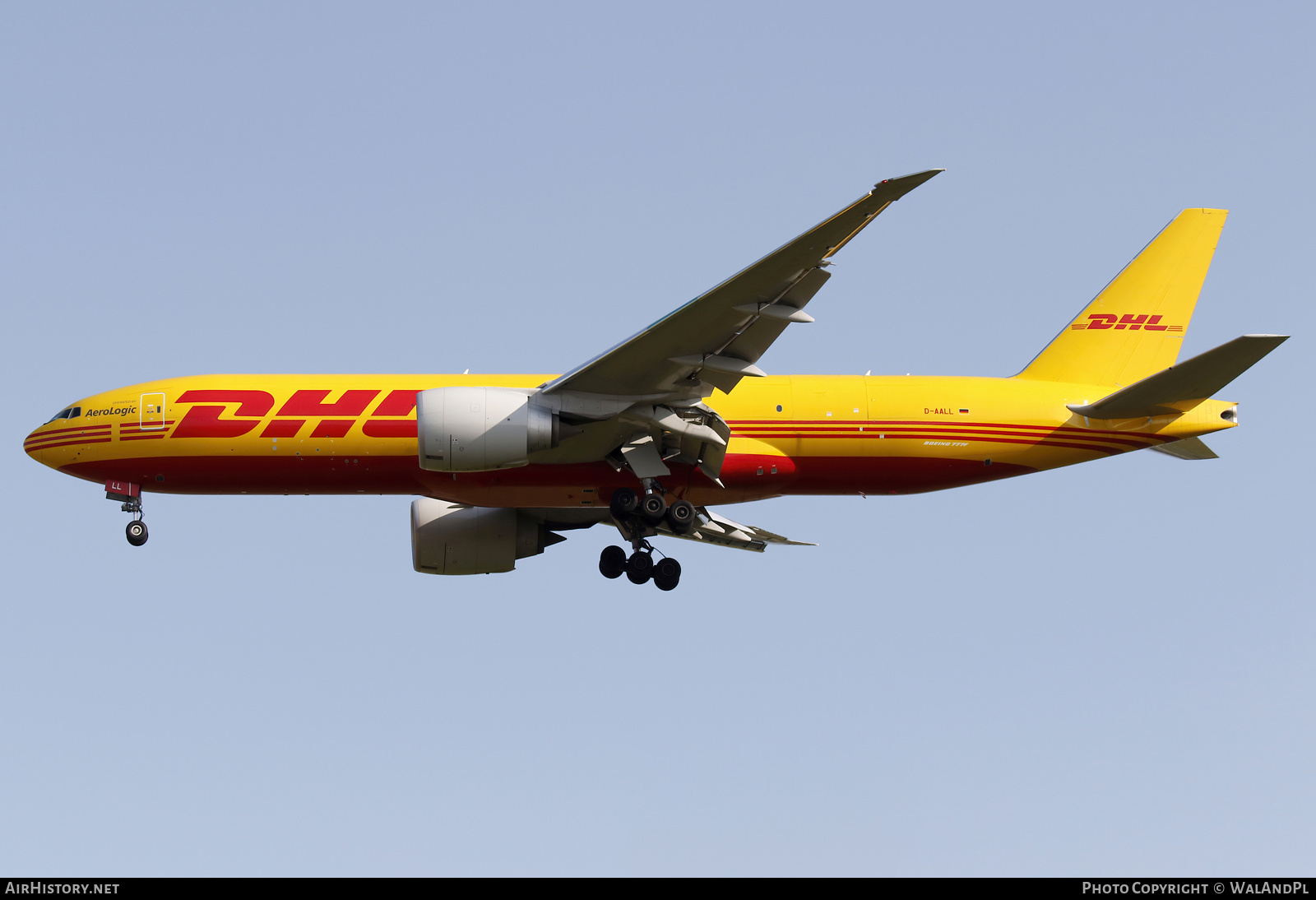 Aircraft Photo of D-AALL | Boeing 777-F | DHL International | AirHistory.net #583865