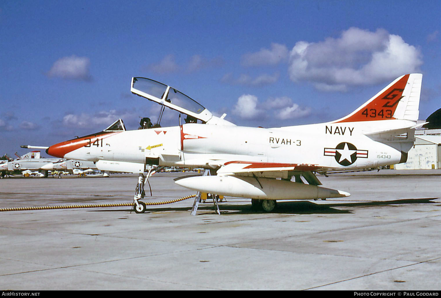 Aircraft Photo of 154343 / 4343 | Douglas TA-4J Skyhawk | USA - Navy | AirHistory.net #583868
