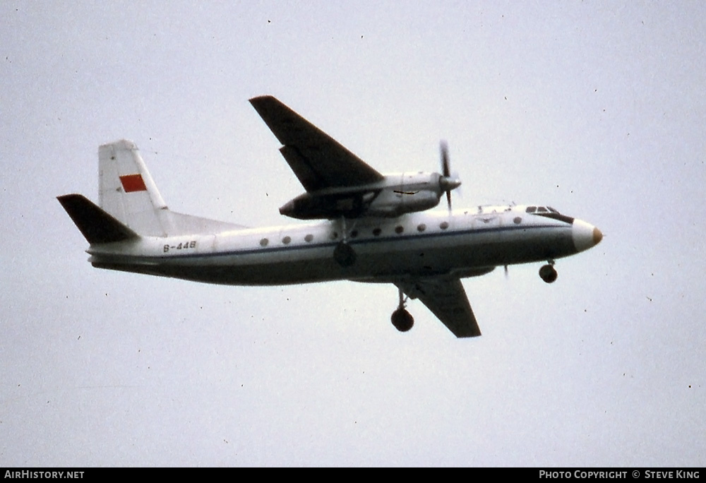 Aircraft Photo of B-448 | Antonov An-24RV | CAAC - Civil Aviation Administration of China | AirHistory.net #583874