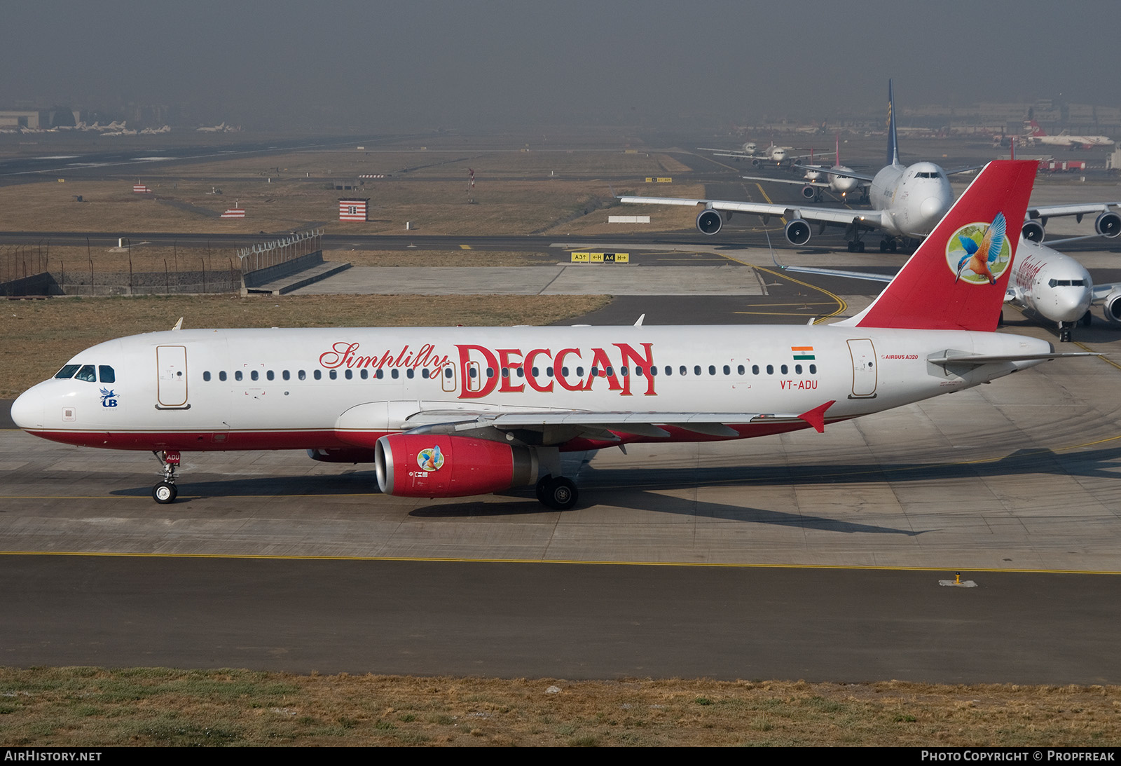 Aircraft Photo of VT-ADU | Airbus A320-232 | Simplifly Deccan | AirHistory.net #583877