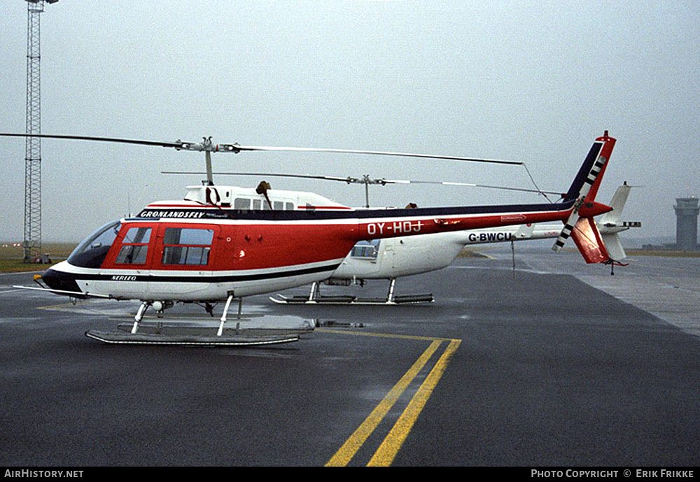 Aircraft Photo of OY-HDJ | Bell 206B JetRanger III | Greenlandair - Grønlandsfly | AirHistory.net #583878