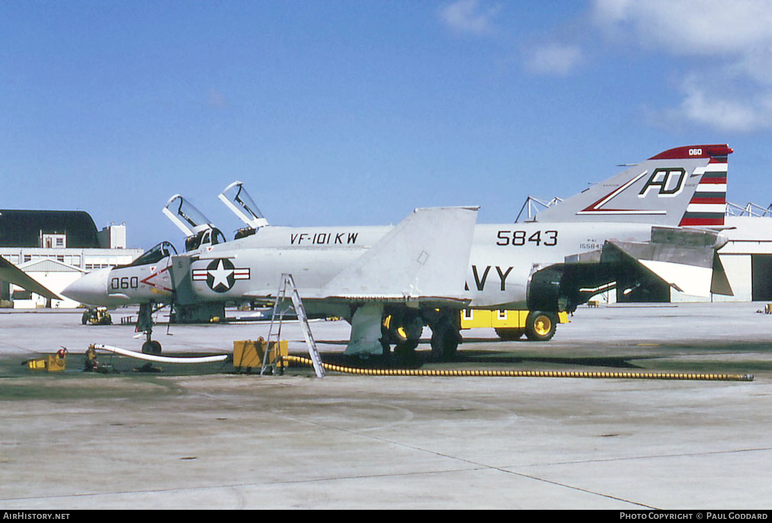 Aircraft Photo of 155843 / 5843 | McDonnell F-4J Phantom II | USA - Navy | AirHistory.net #583879