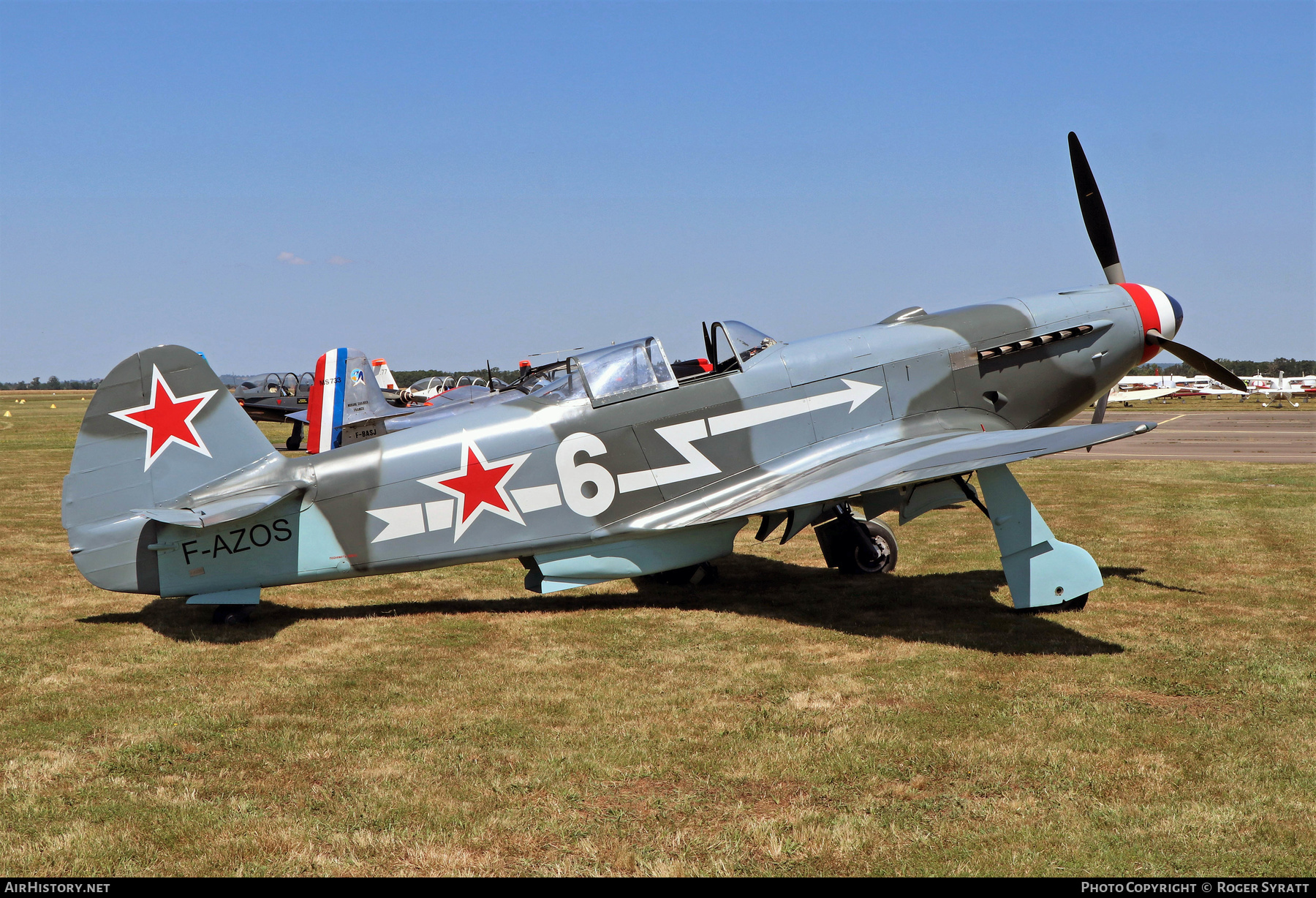 Aircraft Photo of F-AZOS | Yakovlev Yak-3UA | Soviet Union - Air Force | AirHistory.net #583880