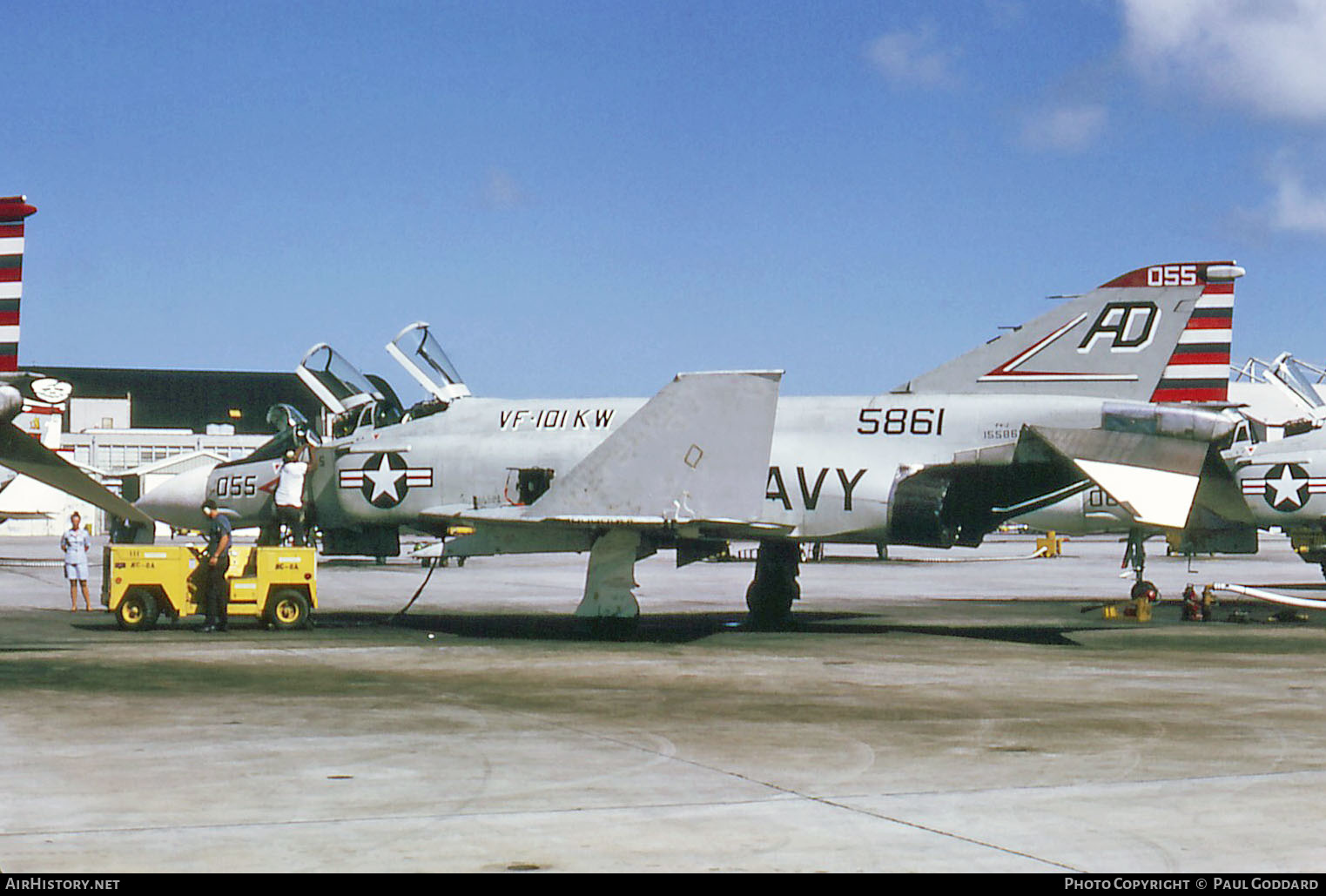 Aircraft Photo of 155861 / 5861 | McDonnell F-4J Phantom II | USA - Navy | AirHistory.net #583881