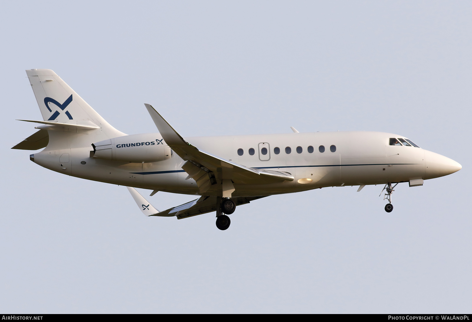 Aircraft Photo of OY-GFS | Dassault Falcon 2000LX | Grundfos | AirHistory.net #583898
